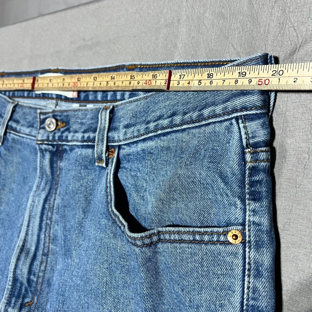 Levis 550 Relaxed Fit Jeans Mens 40x32 Blue Denim Tapered Leg Medium Wash Cotton